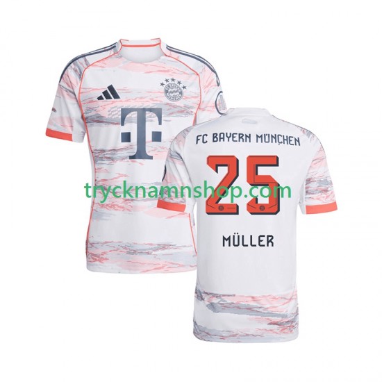 FC Bayern München Thomas Muller 25 2025-2026 Tröja 2:a Matchställ Män Kortärmad