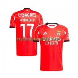 Benfica Kerem Akturkoglu 17 2025-2026 Tröja 1:a Matchställ Män Kortärmad