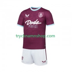 Burnley 2025-2026 Tröja 1:a Matchställ Barn Kortärmad