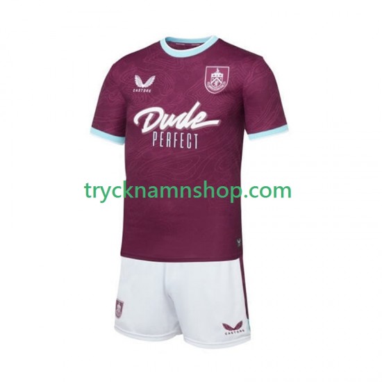 Burnley 2025-2026 Tröja 1:a Matchställ Barn Kortärmad