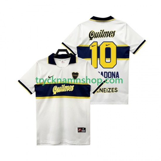 CA Boca Juniors MARADONA 10 1997 1998 Tröja Retro 2:a Matchställ Män Kortärmad
