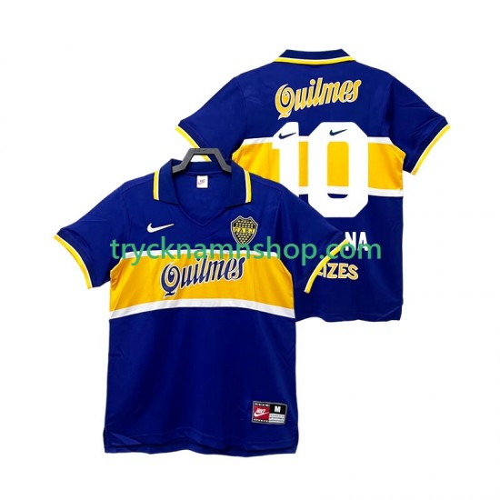 CA Boca Juniors MARADONA 10 1997 1998 Tröja Retro 1:a Matchställ Män Kortärmad