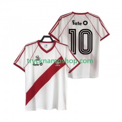CA River Plate 10 1986 Tröja Retro 1:a Matchställ Män Kortärmad