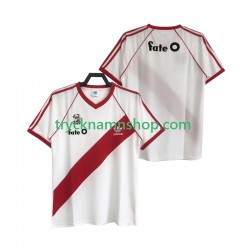 CA River Plate 1986 Tröja Retro 1:a Matchställ Män Kortärmad