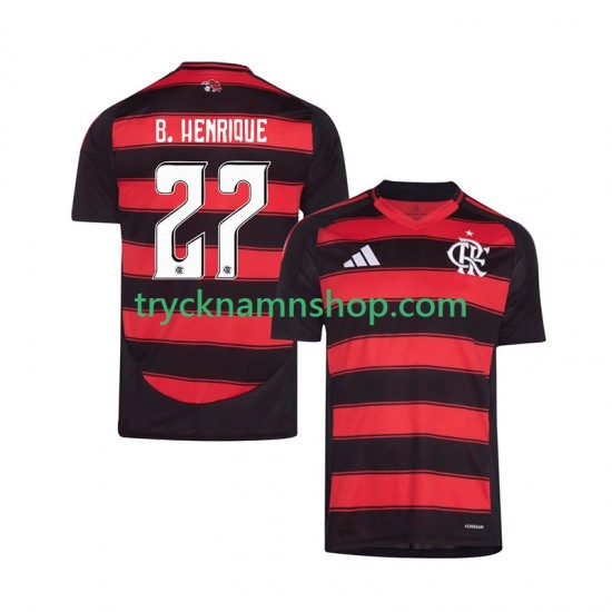 CR Flamengo Bruno Henrique 27 2025-2026 Tröja 1:a Matchställ Män Kortärmad