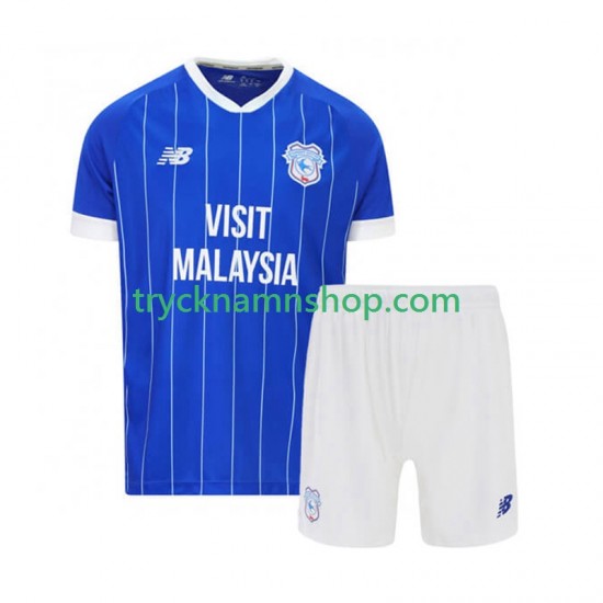 Cardiff City 2025-2026 Tröja 1:a Matchställ Män Kortärmad