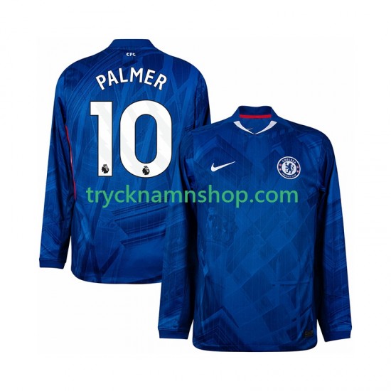Chelsea Cole Palmer 10 2025-2026 Tröja 1:a Matchställ Män Långärmad