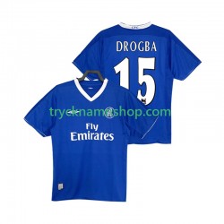 Chelsea DROGBA 15 2003 2005 Tröja Retro 1:a Matchställ Män Kortärmad