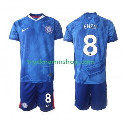 Chelsea Enzo Fernandez 8 2025-2026 Tröja 1:a Matchställ Barn Kortärmad
