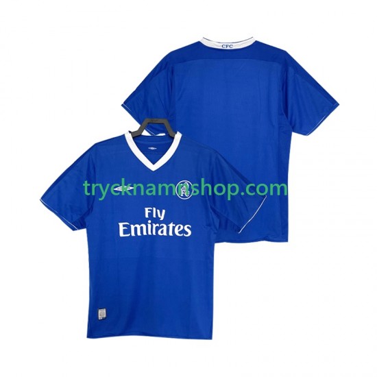 Chelsea 2003 2005 Tröja Retro 1:a Matchställ Män Kortärmad