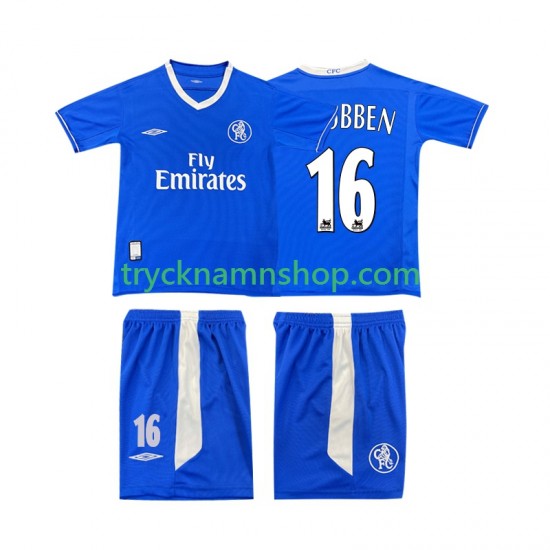 Chelsea Robben 16 2003 2005 Tröja Retro 1:a Matchställ Barn Kortärmad