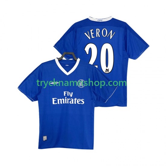 Chelsea VERON 20 2003 2005 Tröja Retro 1:a Matchställ Män Kortärmad