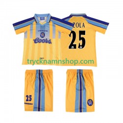 Chelsea ZOLA 25 1995 1997 Tröja Retro 2:a Matchställ Barn Kortärmad