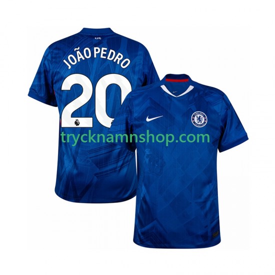 Chelsea joao pedro 20 2025-2026 Tröja 1:a Matchställ Män Kortärmad