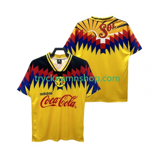 Club América 1995 Tröja Retro 1:a Matchställ Män Kortärmad