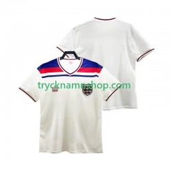 England 1982 Tröja Retro 1:a Matchställ Män Kortärmad