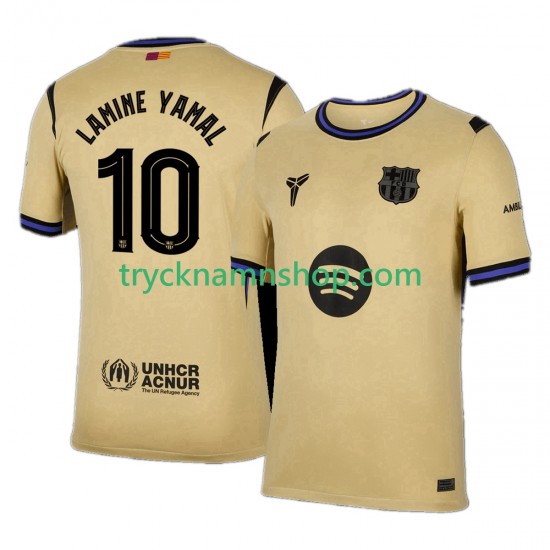 FC Barcelona Lamine Yamal 10 UCL 2025-2026 Tröja 2:a Matchställ Män Kortärmad