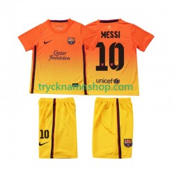 FC Barcelona Lionel Messi 10 2012 2013 Tröja Retro 2:a Matchställ Barn Kortärmad