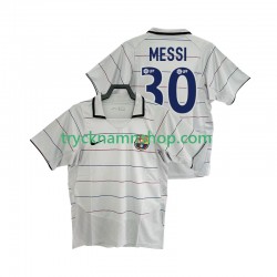 FC Barcelona Lionel Messi 30 2003 2004 Tröja Retro 2:a Matchställ Män Kortärmad