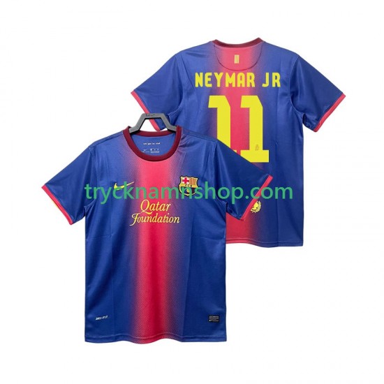 FC Barcelona Neymar JR 11 2012 2013 Tröja Retro 1:a Matchställ Män Kortärmad