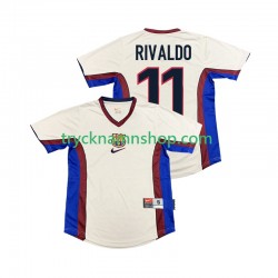 FC Barcelona RIVALDO 11 1998 1999 Tröja Retro 2:a Matchställ Män Kortärmad