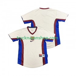FC Barcelona 1998 1999 Tröja Retro 2:a Matchställ Män Kortärmad