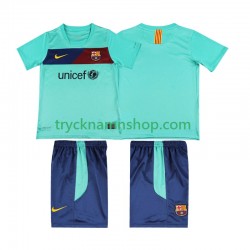 FC Barcelona 2010 2011 Tröja Retro 2:a Matchställ Barn Kortärmad