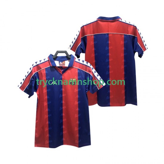 FC Barcelona 1992 1995 Tröja Retro 1:a Matchställ Män Kortärmad
