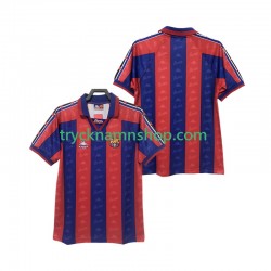 FC Barcelona 1996 1997 Tröja Retro 1:a Matchställ Män Kortärmad