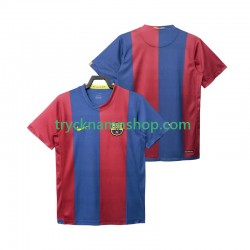 FC Barcelona 2006 2007 Tröja Retro 1:a Matchställ Män Kortärmad