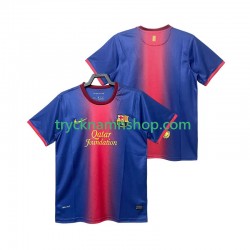 FC Barcelona 2012 2013 Tröja Retro 1:a Matchställ Män Kortärmad