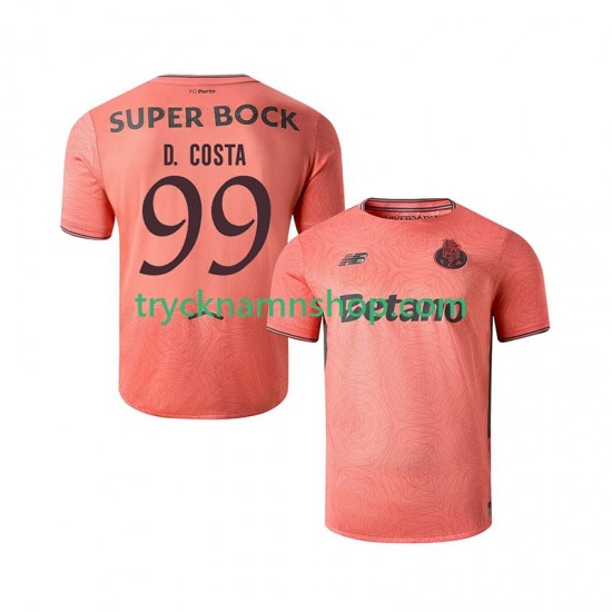 FC Porto Diogo Costa 99 2025-2026 Tröja 2:a Matchställ Män Kortärmad