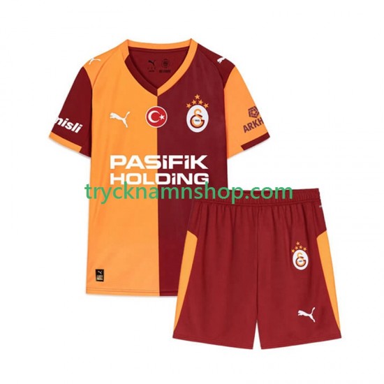Galatasaray SK 2025-2026 Tröja 1:a Matchställ Barn Kortärmad