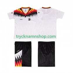 Tyskland 1994 Tröja Retro 1:a Matchställ Barn Kortärmad