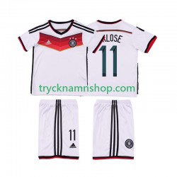 Tyskland KLOSE 11 2014 Tröja Retro 1:a Matchställ Barn Kortärmad