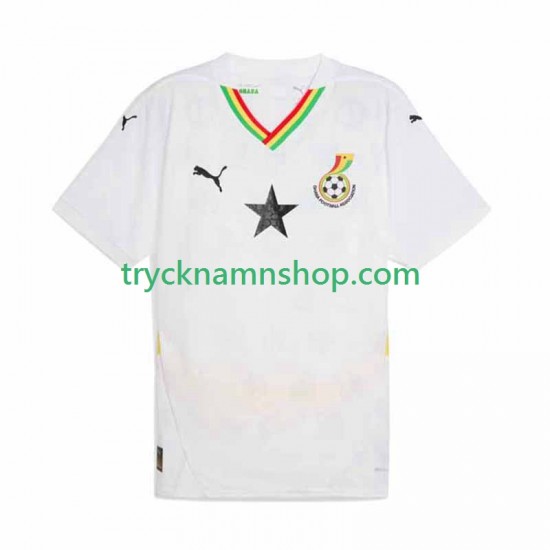 Ghana 2025 Tröja 1:a Matchställ Män Kortärmad