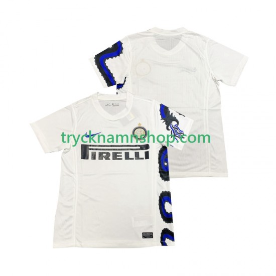 Inter Milan 2010 2011 Tröja Retro 2:a Matchställ Män Kortärmad