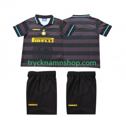 Inter Milan 1997 1998 Tröja Retro 3:e Matchställ Barn Kortärmad