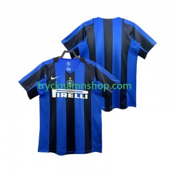 Inter Milan 2004 2005 Tröja Retro 1:a Matchställ Män Kortärmad