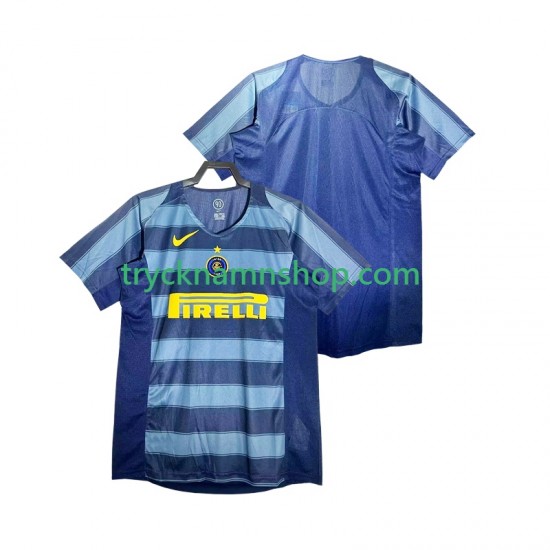 Inter Milan 2004 2005 Tröja Retro 3:e Matchställ Män Kortärmad