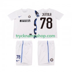 Inter Milan VENTOLA 78 2010 2011 Tröja Retro 2:a Matchställ Barn Kortärmad