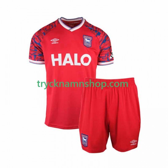 Ipswich Town 2025-2026 Tröja 2:a Matchställ Barn Kortärmad