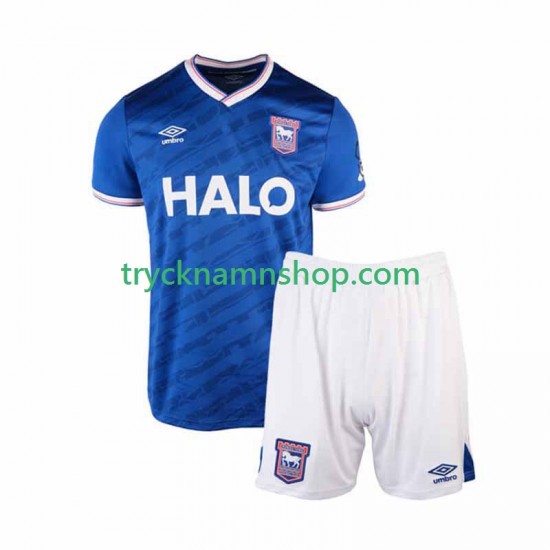 Ipswich Town 2025-2026 Tröja 1:a Matchställ Barn Kortärmad