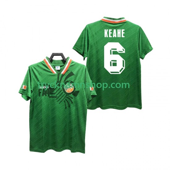 Irland KEAHE 6 1994 Tröja Retro 1:a Matchställ Män Kortärmad