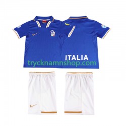 Italien 1996 Tröja Retro 1:a Matchställ Barn Kortärmad