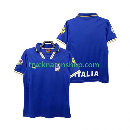 Italien 1996 Tröja Retro 1:a Matchställ Män Kortärmad