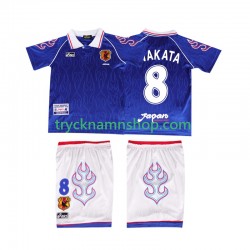 Japan NAKATA 8 1998 Tröja Retro 1:a Matchställ Barn Kortärmad