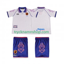 Japan 1998 Tröja Retro 2:a Matchställ Barn Kortärmad