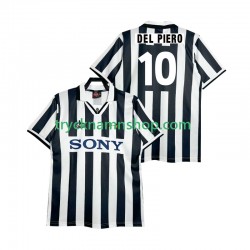 Juventus DEL PIERO 10 1995 1996 Tröja Retro 1:a Matchställ Män Kortärmad