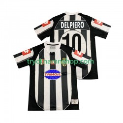 Juventus DEL PIERO 10 2002 2003 Tröja Retro 1:a Matchställ Män Kortärmad